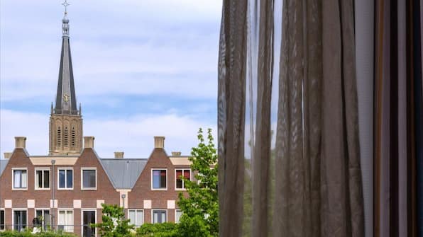 uitzicht standaardkamer - stadshotel Doesburg