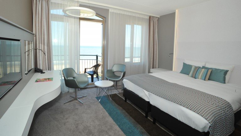 Zeezicht kamer - Strandhotel Golfzang