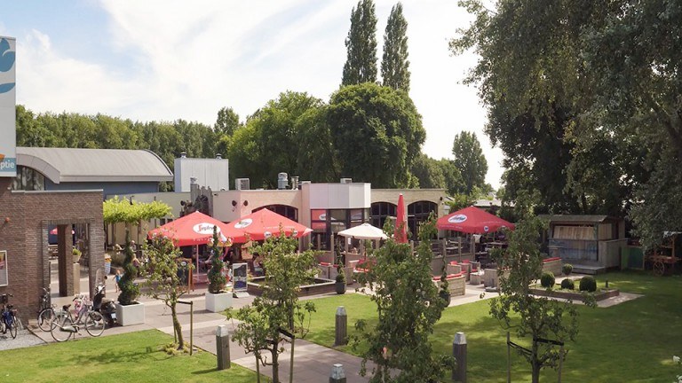 Terrasse - EuroParcs Resort der Biesbosch