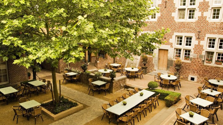 Binnentuin - Hotel Blanckthys