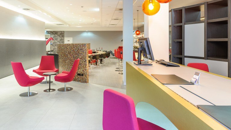 Receptie en Lounge - Mercure Hotel Düsseldorf Zentrum