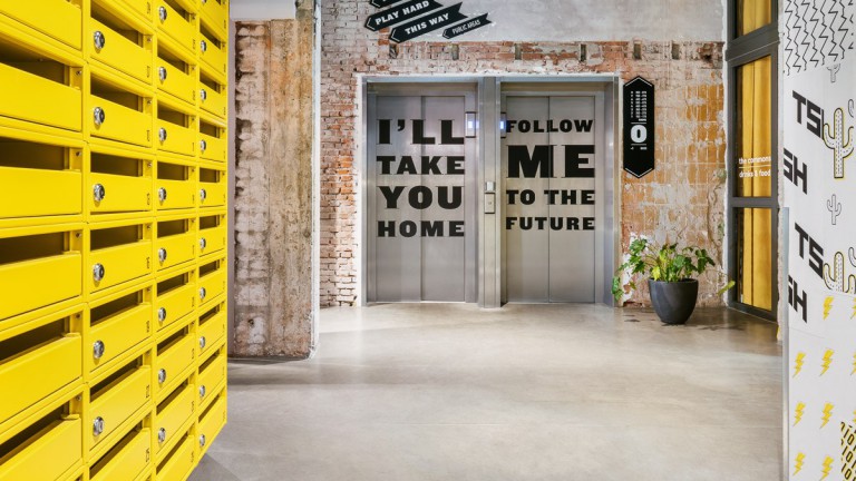 Aufzug - The Social Hub Rotterdam