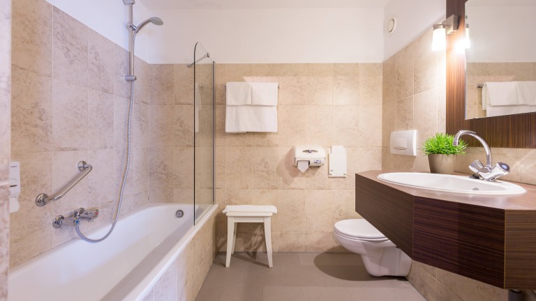 Badkamer superior kamer - Hotel Schaepkens van St Fijt