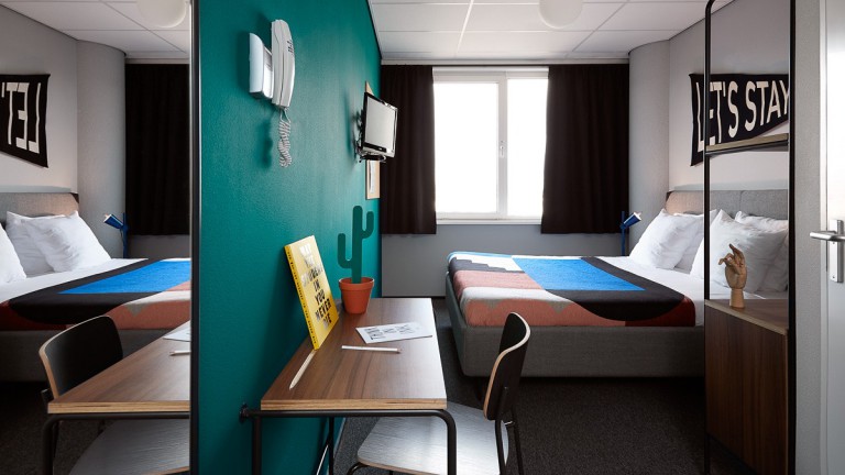 Deluxe queen - The Social Hub Amsterdam West 4 sterren