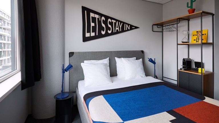 Deluxe queen - The Social Hub Amsterdam West 3 sterren