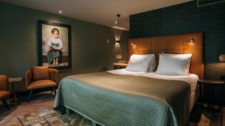 Komfortzimmer mit Dusche und Terrasse (innen)