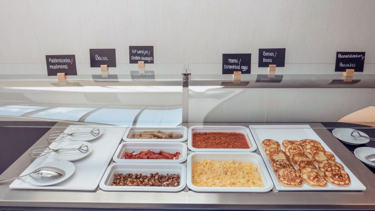 Buffet van Plaza Premium Den Haag City Center.