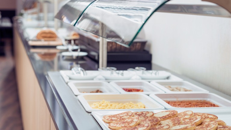 Buffet van Plaza Premium Den Haag City Center.