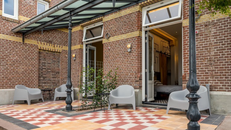 Deluxe kamer met terras - Loods Logement