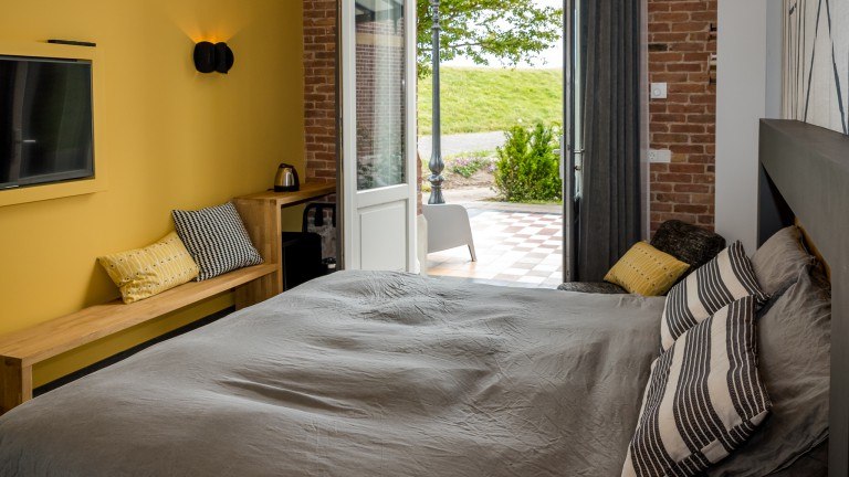 Deluxe kamer met terras - Loods Logement