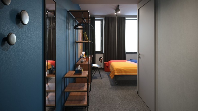 Deluxe king - The Social Hub Delft