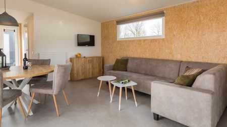 Wohnzimmer -Roompot Vakantiepark Hunzedal