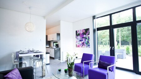Wohnzimmer - EuroParcs Buitenhuizen