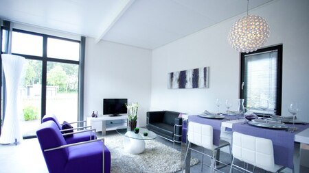 Wohnzimmer - EuroParcs Buitenhuizen