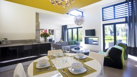 Wohnzimmer - EuroParcs Spaarnwoude