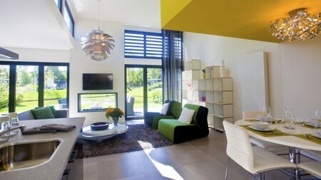 Wohnzimmer - EuroParcs Spaarnwoude