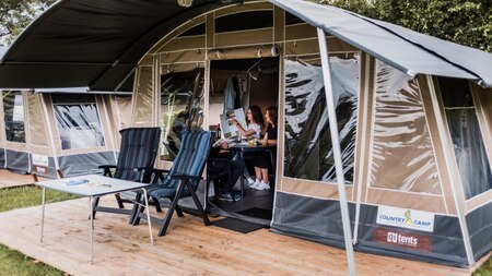 Lodge tent Deluxe - Country Camp Echternacherbruck
