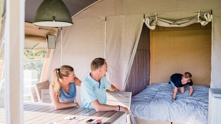 Lodge tent Deluxe - Country Camp Echternacherbruck