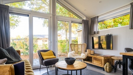 Wohnzimmer - EuroParcs Resort Das Wije Werelt
