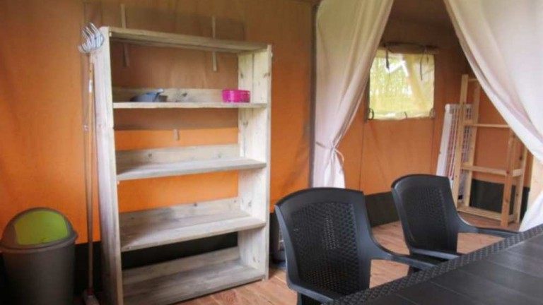 Woonkamer - Vodatent Camping de Waterbuffelfarm