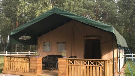 Buitenaanzicht - Vodatent Camping de Waterbuffelfarm