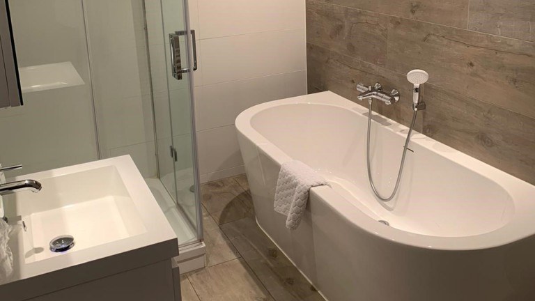 Deluxe kamer met bad - Hotel t Veerhuys