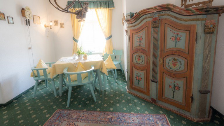 Ontbijtruimte - Hotel Garni Hubertus