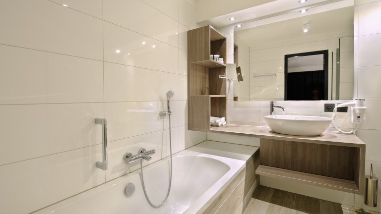 Badkamer- van der Valk Hotel Nazareth-Gent