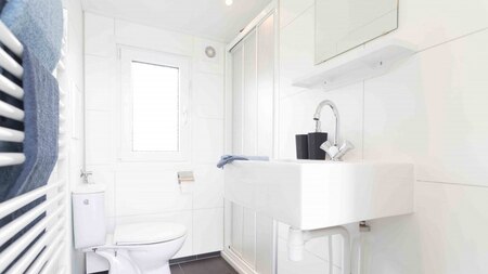 Badezimmer - EuroParcs De Woudhoeve