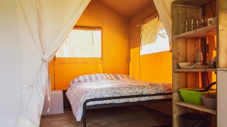 Schlafzimmer - Vodatent Camping de Meibeek