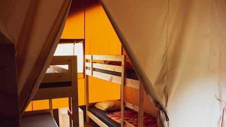 Schlafzimmer - Vodatent Camping de Meibeek