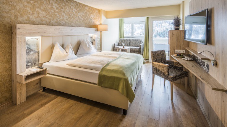 Tweepersoonskamer zeezicht - Panorama Hotel Turracher Höhe