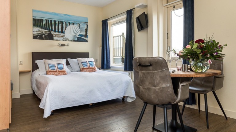 Studio met balkon - Appartementen Parkzicht