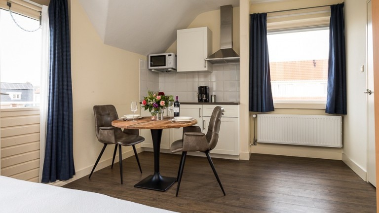 Studio met balkon - Appartementen Parkzicht