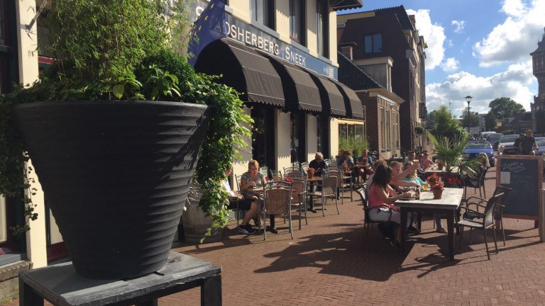 Terras - Hotel Stadsherberg Sneek
