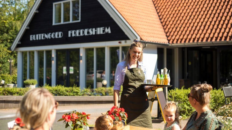 Terrasse - Außenbereich Fredesheim - Hotel