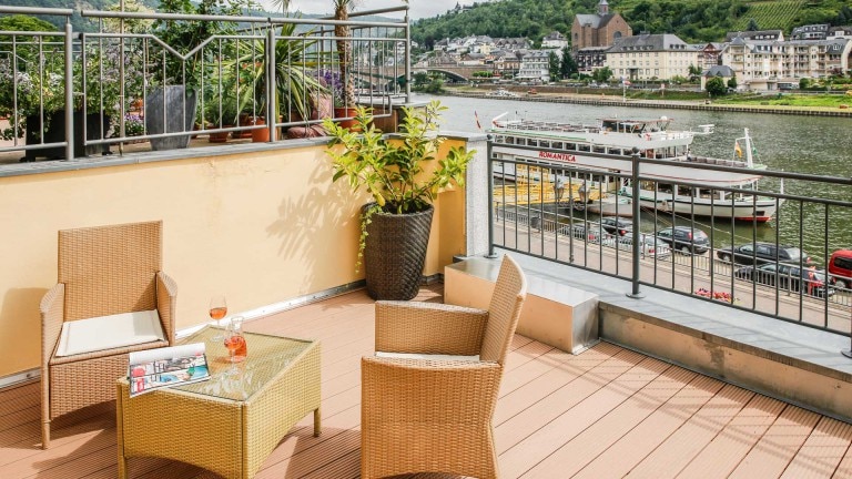 Standaardkamer Moezelzijde - Hotel Karl Noss