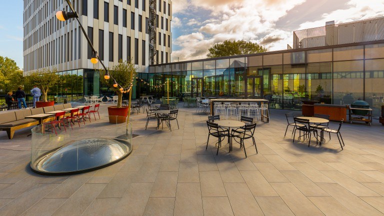 Terras - Postillion Hotel Amsterdam