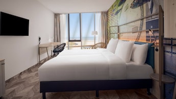 Meer Blick Zweibettzimmer - Inntel Hotels Den Haag Marina Beach