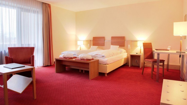 Comfortkamer met balkon -Hotel Am Kurpark Bad Hersfeld