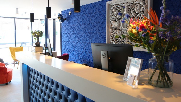 Receptie - Blue Mansion Hotel