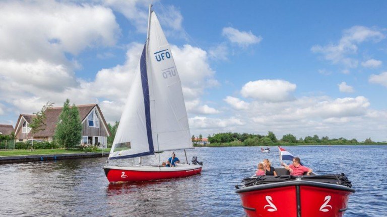 Op het water - Landal Waterparc Terherne