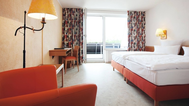 Standaardkamer met balkon- Hotel Restaurant Bergschlößchen