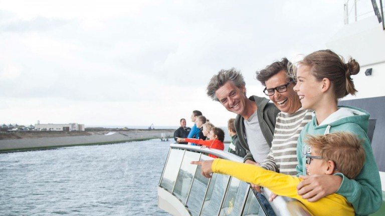 Op de boot - Landal Ameland State