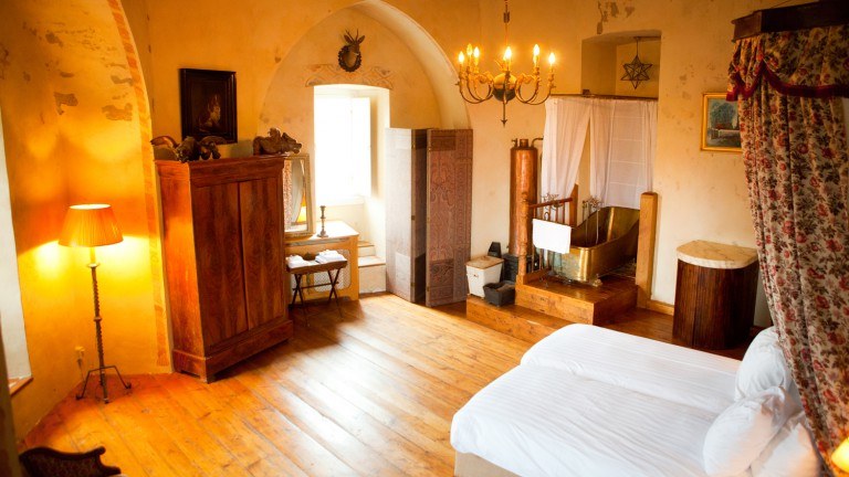 Kasteelkamer deluxe - Kasteel Sterkenburg