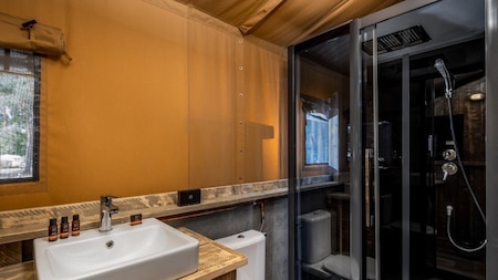 Badkamer - Roompot Bospark t Wolfsven Badkamer - Roompot Bospark t Wolfsven