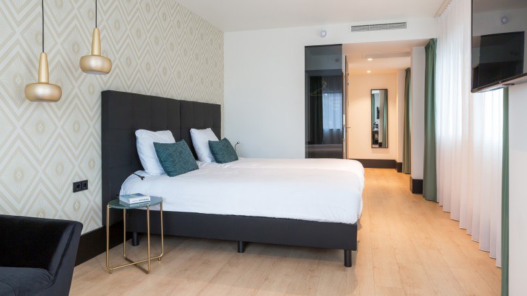 Superior kamer met uitzicht - The James Hotel Rotterdam