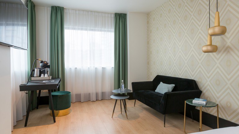 Superior kamer met uitzicht - The James Hotel Rotterdam