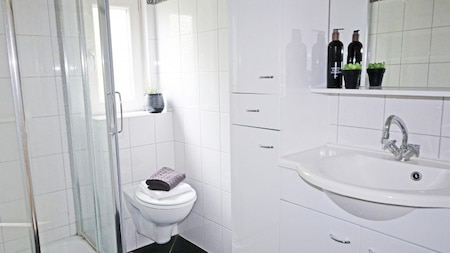 Badkamer - RCN Vakantiepark de Roggeberg Badkamer - RCN Vakantiepark de Roggeberg