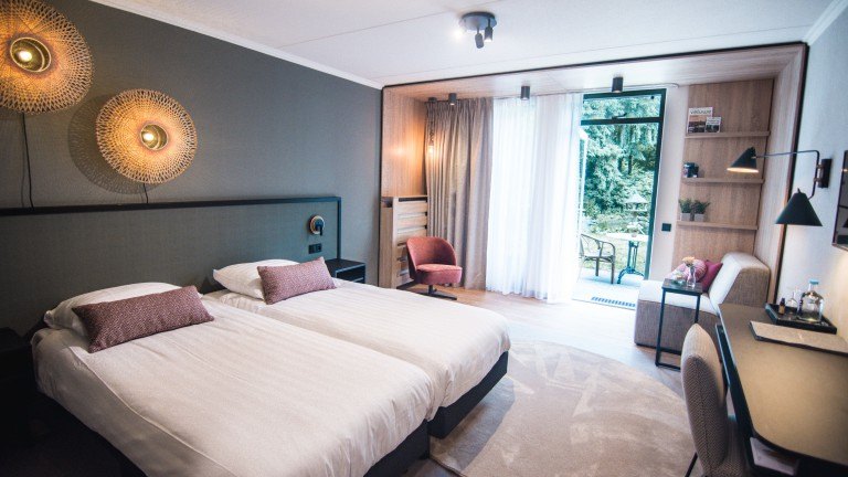 Deluxe kamer met terras - Witte Berken Natuurhotel